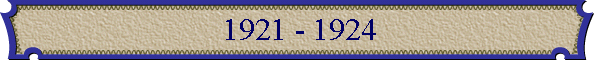 1921 - 1924